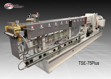 CPM Ruiya Extrusion Twin Screw Plastic Extruder , PP/PE/PS/PET/PC Double Screw Extruder
